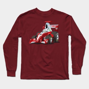 Cartoon formula 1 Long Sleeve T-Shirt